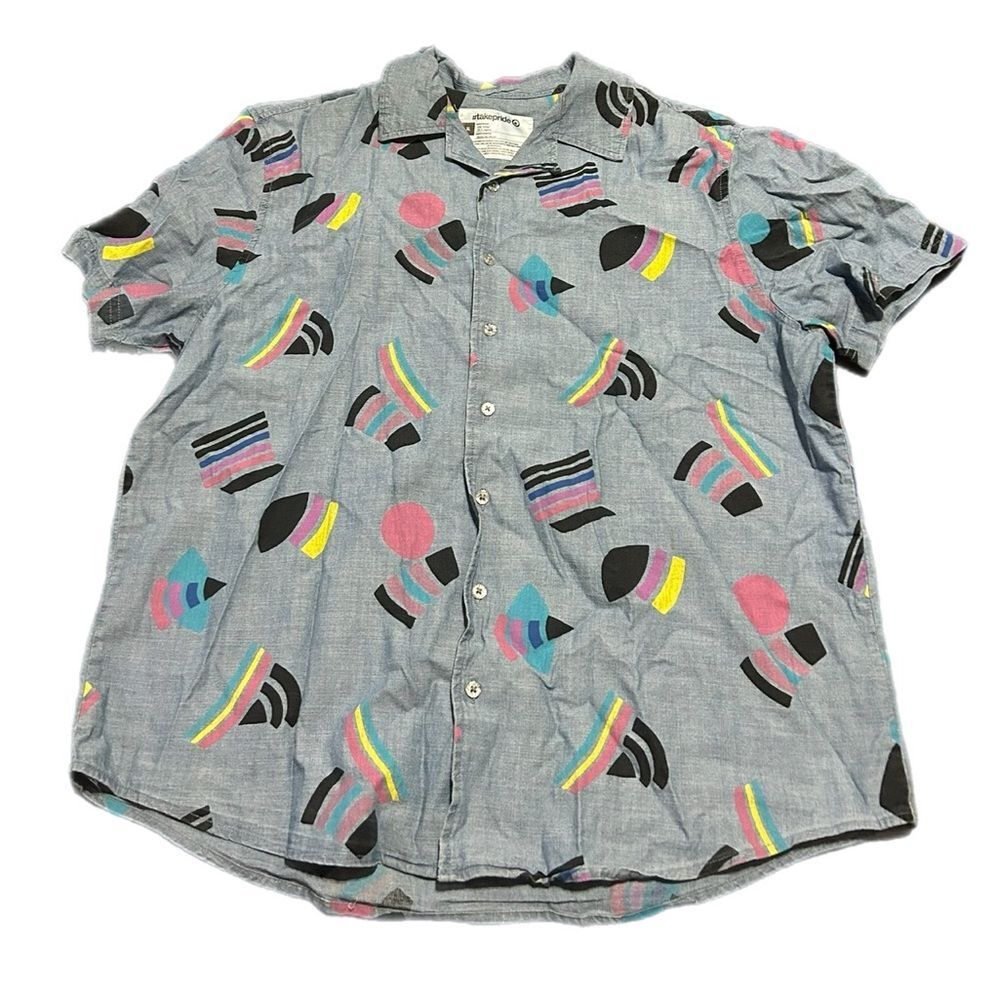 Target Take Pride LGBTQ+ Button Down Shirt